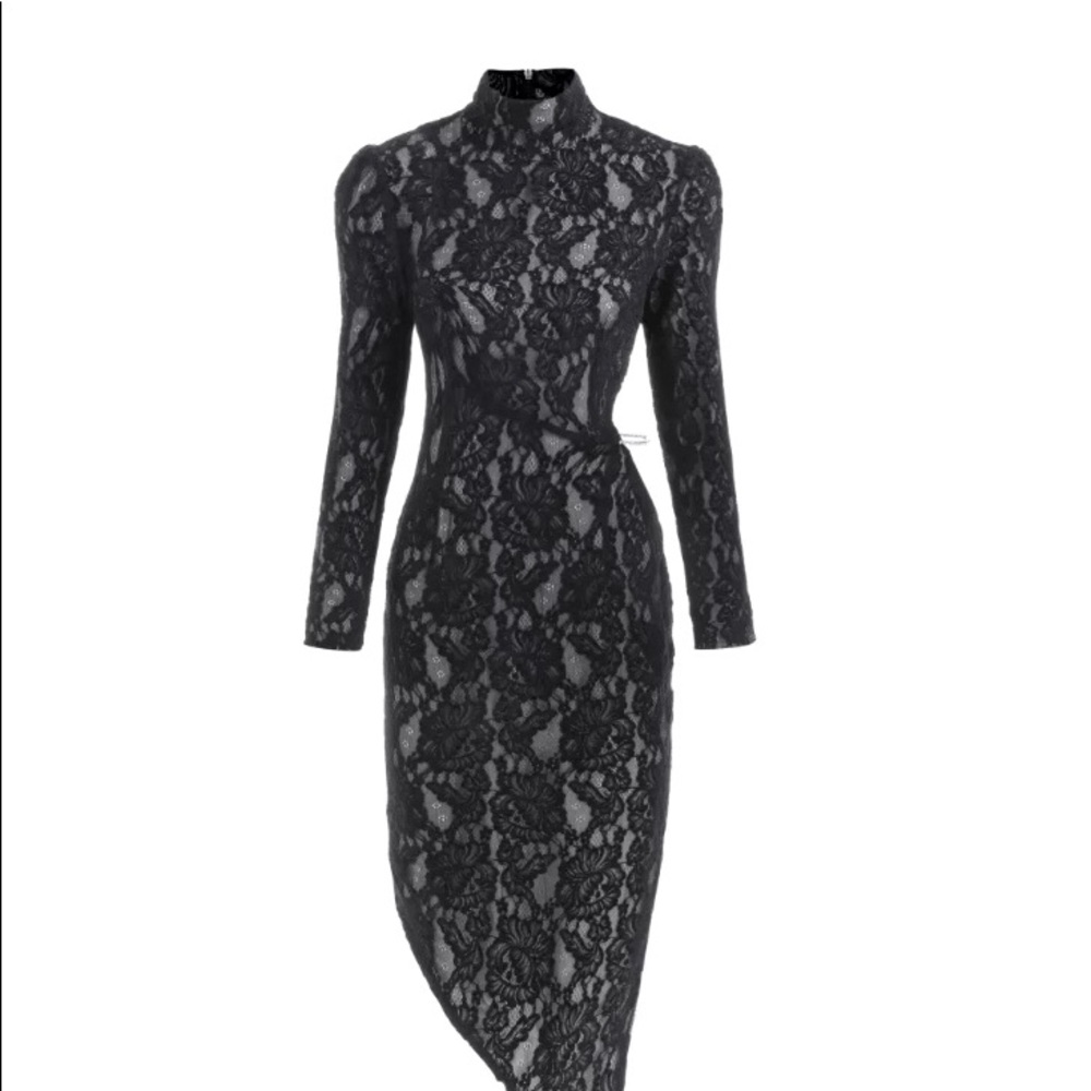 Cocktail dress black lace Brand New!